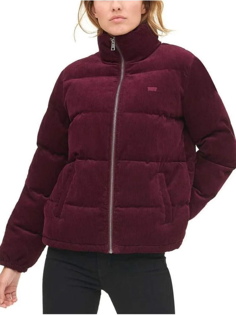 Levi's Corduroy Bubble Puffer Jacket